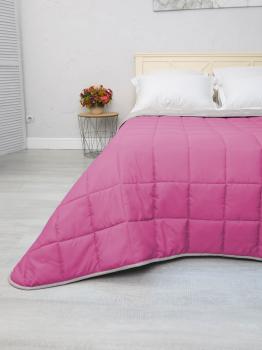 Покрывало "Фиона" стеганое (квадрат, 150г) 180*210 (диз.: 10 фуксия-серый) ПФ Покрывало "Фиона" стеганое (квадрат, 150г) 180*210 (диз.: 10 фуксия-серый) ПФ