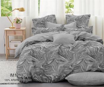 Набор "Сильвия" (поплин: одеяло 172*205; простыня 220*240; нав 70*70 (2шт)) (диз.: IM1213) НВЗЛС