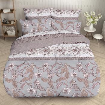 Постельное белье из бязи 125 г/м2 &quot;Наслаждение&quot; Евро (диз.: 9610-1 Раджа) КНБЕ