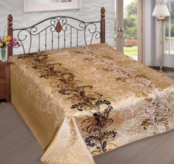 Покрывало  "Шелк" РТ ультрастеп спанбонд 200*220 (диз.: QT 604) ПШ-200*220