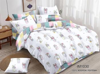 Постельное белье из поплина &quot;Наслаждение&quot; 3Д 2,0 (диз.: IM1030) КНПДсев