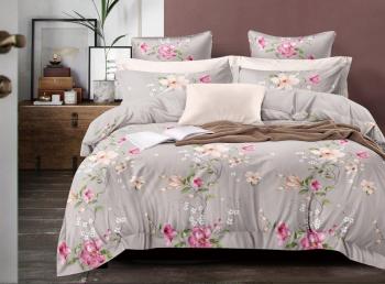 Постельное белье из микросатина "Микросатин" 200*220 (диз.: FS2348-11) КМС-20