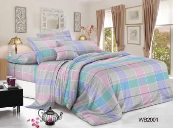 Постельное белье из поплина "Конфесса" 1,5 сп. (диз.: WB2001) 