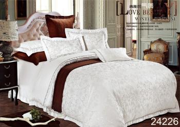 Постельное белье из сатин-жаккарда &quot;Жаккард&quot; 2,0 с Евро (диз.: 24226) КСЖ