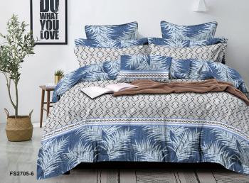 Постельное белье из микросатина &quot;Микросатин&quot; 1,5 сп. (диз.: FS2705-6) КМС-15