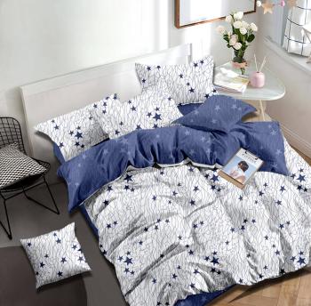 Постельное белье из поплина &quot;Наслаждение&quot; 3Д Евро 200*215 (диз.: 1516) КНПЕД