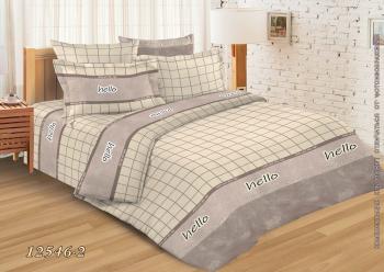 Постельное белье из бязи 145 г/м2 "Душевный" 2,0 сп. с евро (диз.: 12546-2) 