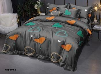 Постельное белье из микросатина "Микросатин" 200*220 (диз.: FS5410-6) КМС-20