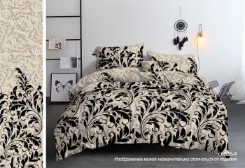 Постельное белье из микросатина &quot;Микросатин&quot; 1,5 сп. (диз.: c6538-4) КМС-15