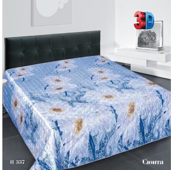 Покрывало  "Шелк" РТ ультрастеп спанбонд 180*220 (диз.: R337 Сюита) ПШ-180*220