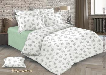 Постельное белье из перкали &quot;Ренессанс&quot; 1,5 сп. (диз.: Вероника) КРП15