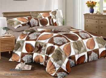 Постельное белье из поплина "Наслаждение" 3Д Семейный (диз.: IM0645) КНПСДсев