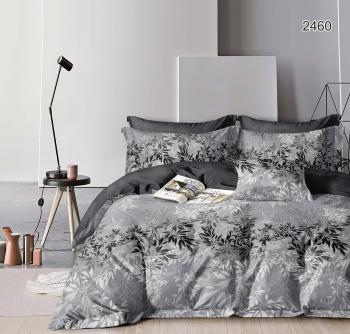 Постельное белье из сатина "Стелла" (пакет ПВХ) 1,5 сп. (диз.: 2460) КСВС