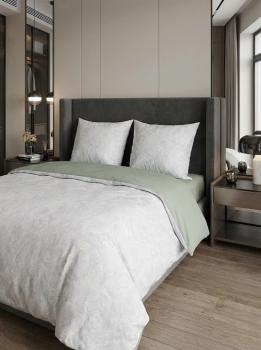 Постельное белье из тенселя "Камелия" 1,5 сп. (диз.: 220920) КССС