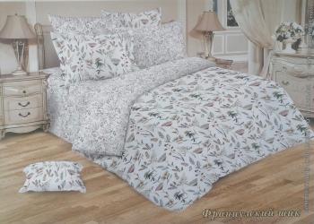 Постельное белье из перкали &quot;Ренессанс&quot; 1,5 сп. (диз.: Французский шик) КРП15