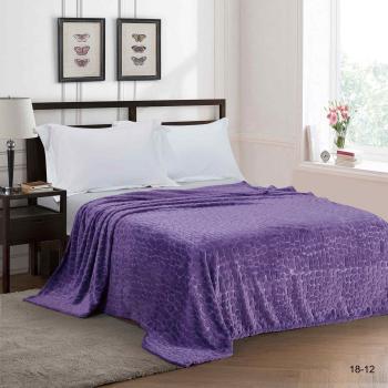 Плед "Милана" 172*200 (велсофт одн. с тиснением 290г/м2) (диз.: 18-12)  Плед "Милана" 172*200 (велсофт одн. с тиснением 290г/м2) (диз.: 18-12)