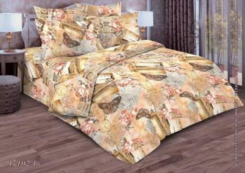 Постельное белье из бязи 145 г/м2 "Душевный" Евро (диз.: 17102-1) 