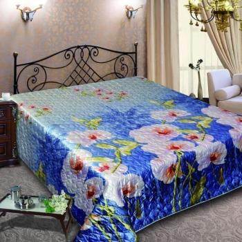 Покрывало  "Шелк" РТ ультрастеп спанбонд 200*220 (диз.: 437 Серенада) ПШ-200*220