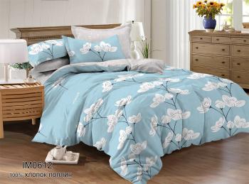 Постельное белье из поплина "Наслаждение" 3Д Семейный (диз.: IM0612) КНПСДсев