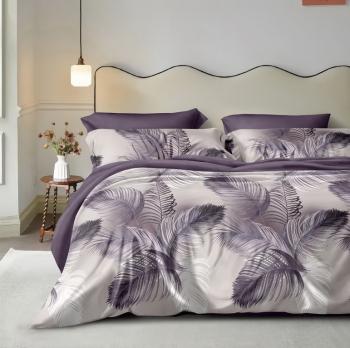 Постельное белье из сатина "Стелла" (пакет ПВХ) 2,0 сп. (диз.: 2660) КСВС