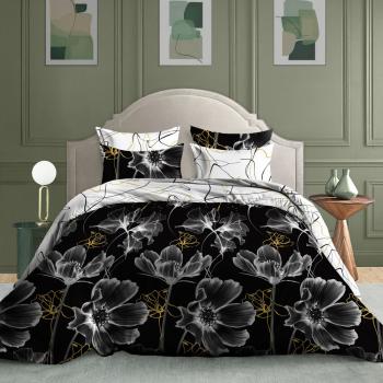 Постельное белье из перкали "Ренессанс" 2,0 сп. с Евро (диз.: 20243-1 Сияние ночи) КРП20е