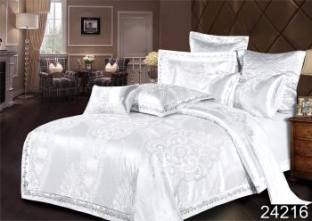 Постельное белье из сатин-жаккарда &quot;Жаккард&quot; 2,0 с Евро (диз.: 24216) КСЖ