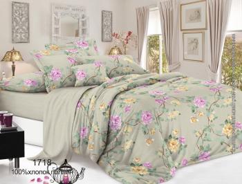 Постельное белье из поплина "Наслаждение" 3Д 2,0 (диз.: 1718) КНПДсев