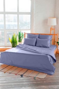 Постельное белье из сатина &quot;Камелия&quot; 2,0 сп. с Евро (нав. 50*70 и 70*70 диз.: Лаванда) КССС
