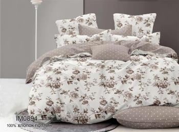 Постельное белье из поплина "Наслаждение" 3Д 2,0 (диз.: IM0894) КНПДсев