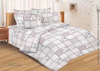 Постельное белье из бязи 145 г/м2 &quot;Душевный&quot; 1,5 сп. (диз.: 17352-2) 