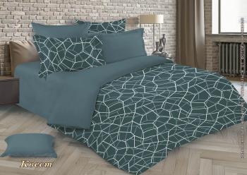 Постельное белье из перкали "Ренессанс" Семейный (диз.: Квест) КРПс