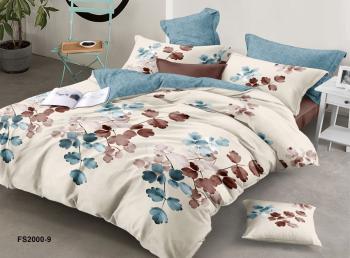 Постельное белье из микросатина "Микросатин" 200*220 (диз.: FS2000-9) КМС-20