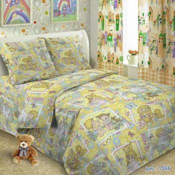 КПБ поплин "Сказочная страна" 110*140 (диз.: 1566) КП