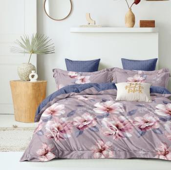 Постельное белье из поплина "Наслаждение" 3Д 2,0 (диз.: 1419) КНПДсев