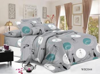 Постельное белье из поплина "Конфесса" 2,0 сп. (диз.: WB2044) 