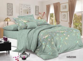Постельное белье из поплина "Конфесса" 2,0 сп. (диз.: WB2006) 