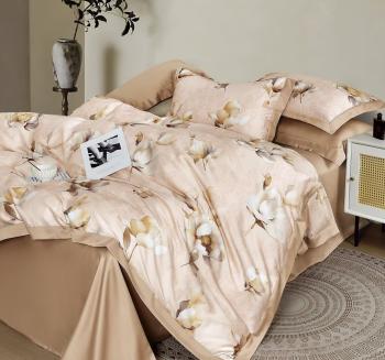 Постельное белье из сатина &quot;Стелла&quot; (пакет ПВХ) 1,5 сп. (диз.: 2588) КСВС