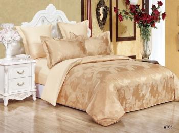Постельное белье из сатин-жаккарда "Жаккард" 2,0 с Евро (диз.: WT05) КСЖ