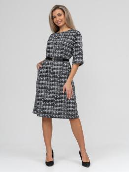 П-044 НСД Платье женское (жаккард) П-044 НСД