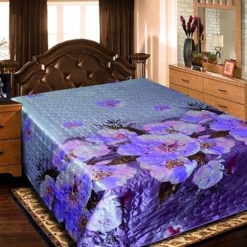 Покрывало  "Шелк" РТ ультрастеп спанбонд 200*220 (диз.: 686 Мирабель) ПШ-200*220