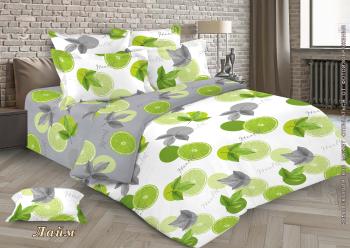 Постельное белье из перкали &quot;Ренессанс&quot; Семейный (диз.: Лайм) КРПс