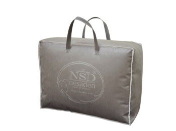 Одеяло &quot;Мирослава Grey&quot; сатин 300г/м2 чемодан ОМ