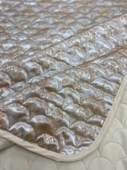 Покрывало "Жаккард" ультрастеп 180*215 (диз.: 1 Серо-коричневый) ПЖУ