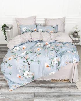 Постельное белье из поплина &quot;Наслаждение&quot; 3Д Евро 220*240 (диз.: 6710) КНПЕД