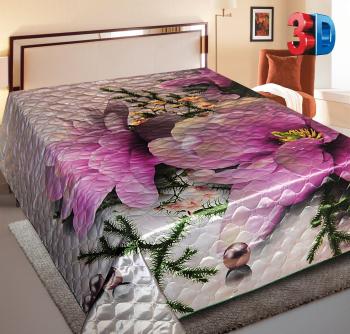 Покрывало РТ  "Шелк" ультрастеп пэ 215*255 (диз.: XHY P316) ПШ-215*255