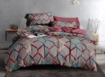 Постельное белье из микросатина "Микросатин" 2,0 сп. (диз.: FS2337-12) КМС-17