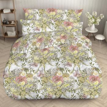 Постельное белье из бязи 125 г/м2 &quot;Наслаждение&quot; Евро (диз.: 70484-1 Саюри) КНБЕ