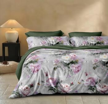 Постельное белье из поплина "Наслаждение" 3Д 2,0 (диз.: 8049) КНПДсев