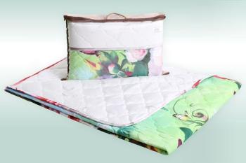 Одеяло "День и ночь"  трикотаж/микросатин  150г/м2 чемодан ОДиНЕ