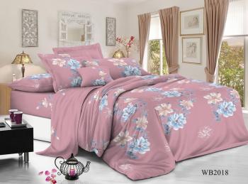 Постельное белье из поплина "Конфесса" 1,5 сп. (диз.: WB2018) 